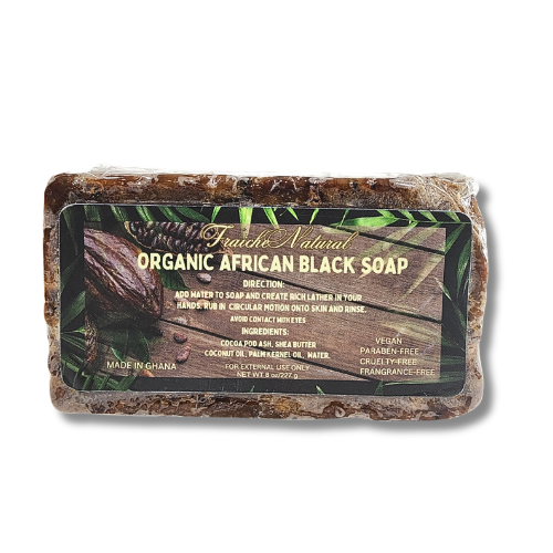 African Black Soap (Organic) 8 oz