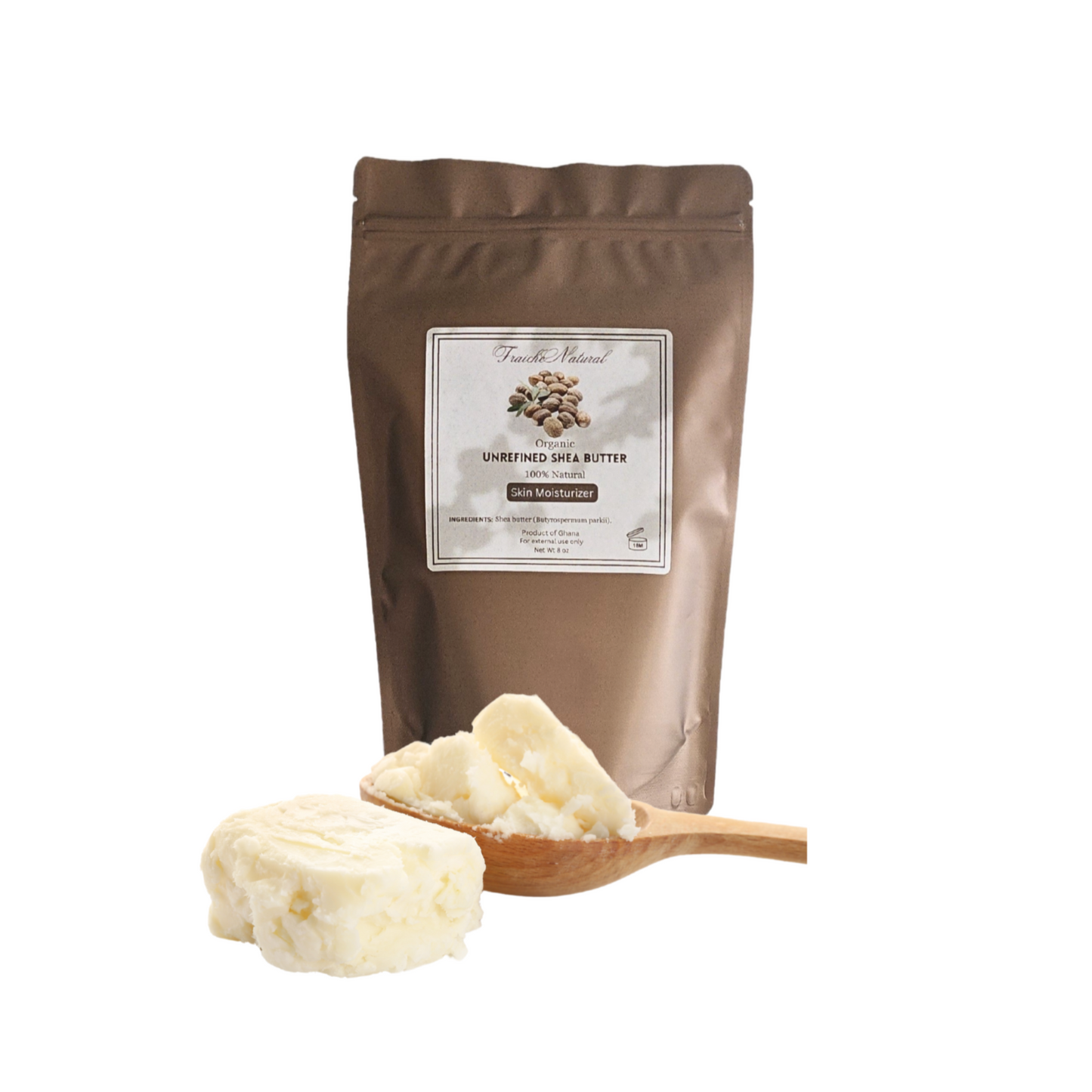 Unrefined Shea Butter (Organic) 8oz & 16oz